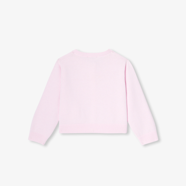 Baby girl cotton cardigan