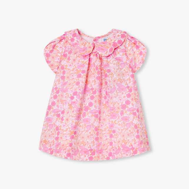 Baby girl dress in Liberty fabric