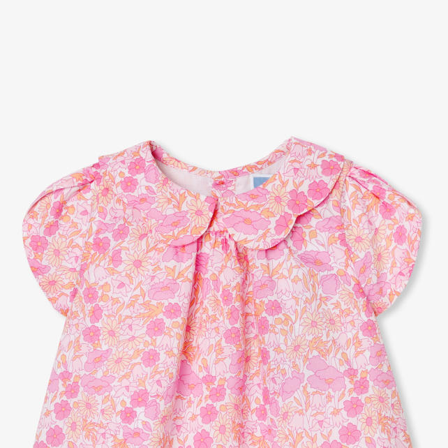 Baby girl dress in Liberty fabric