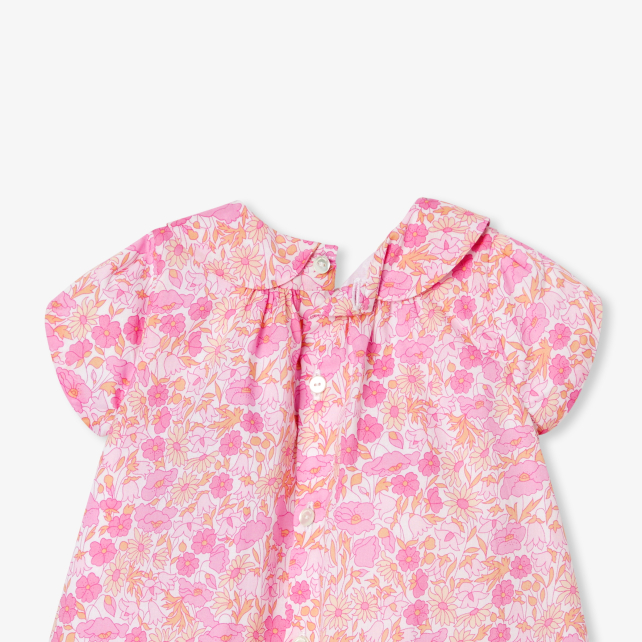 Baby girl dress in Liberty fabric