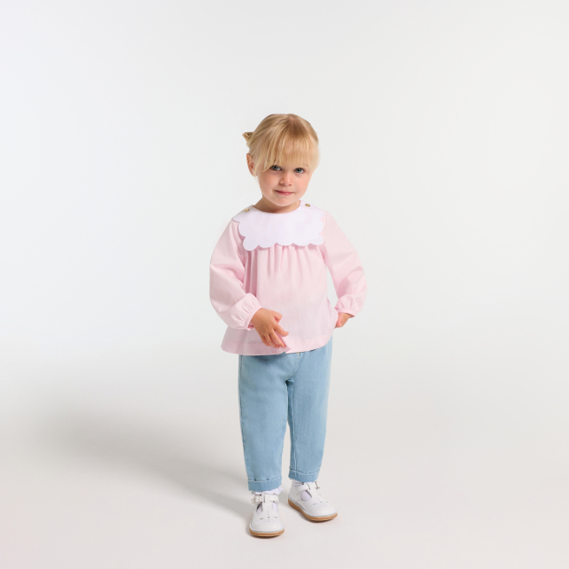 Baby girl paper bag jeans 