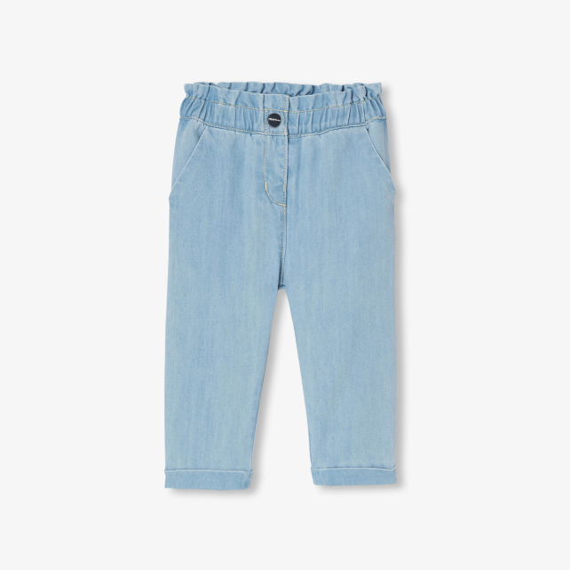 Baby girl paper bag jeans 