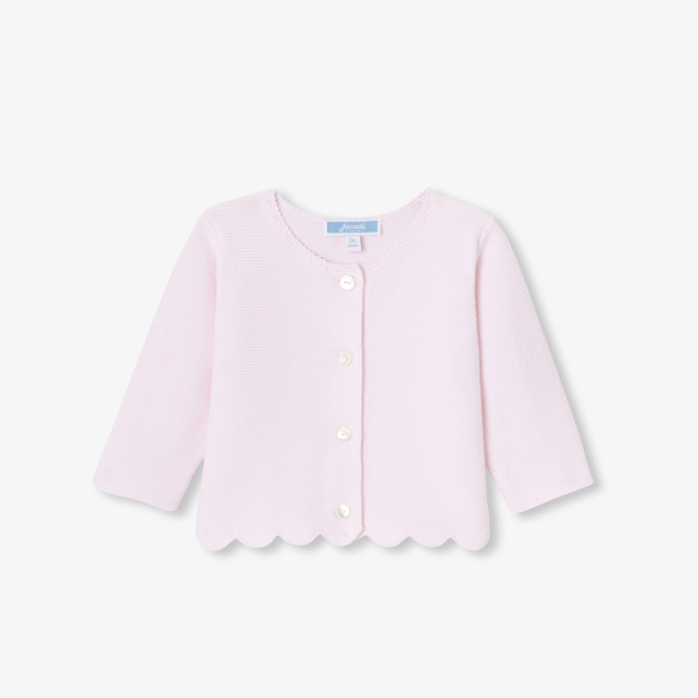 Baby girl cotton cardigan