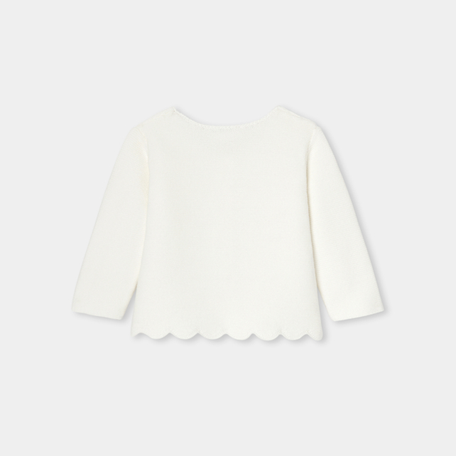Baby girl cotton cardigan