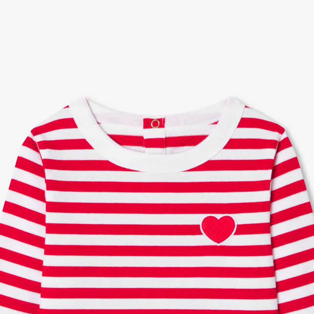 Girl jersey sailor tee