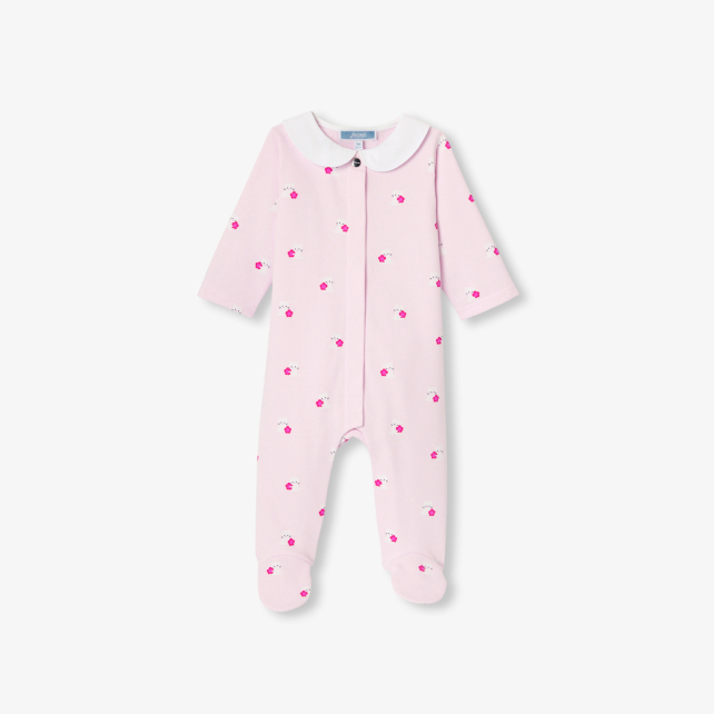 Baby girl fleece pyjamas