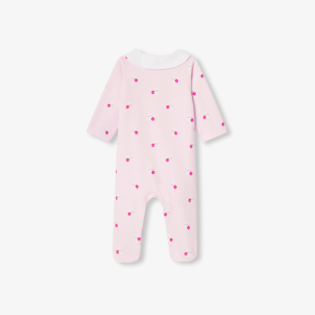 Baby girl fleece pyjamas