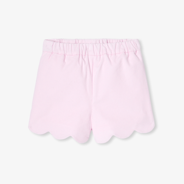 Baby girl velvet babycord shorts 