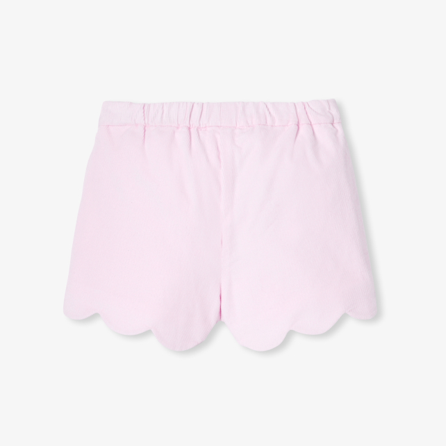 Baby girl velvet babycord shorts 