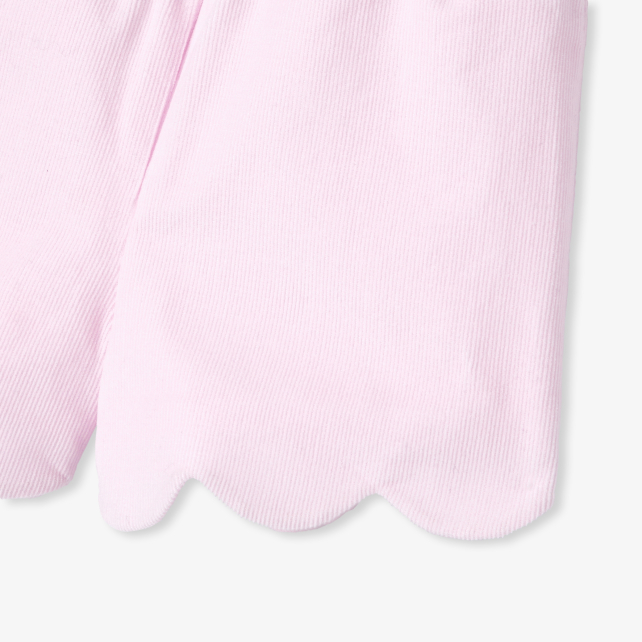 Baby girl velvet babycord shorts 
