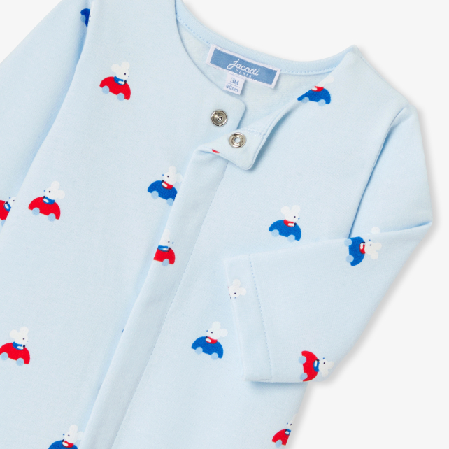 Körpə oğlan üçün flis pijama Körpə oğlan üçün flis pijama