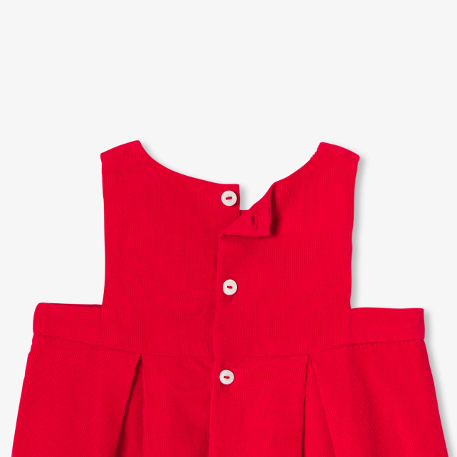 Baby girl velvet dress