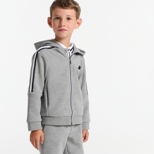 Boy zip-up sweatshirt Boy zip-up sweatshirt