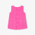 Baby girl velvet pinafore dress