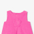Baby girl velvet pinafore dress