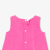 Baby girl velvet pinafore dress