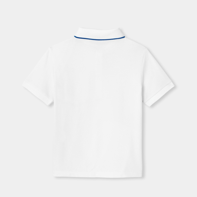 Oğlan üçün pambıq pikə polo köynək