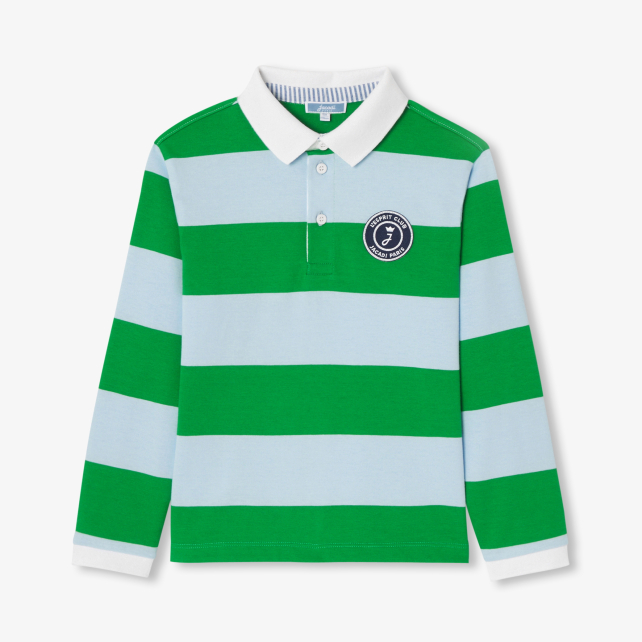 Oğlan üçün pambıq polo köynək