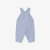 Baby boy overalls in striped twill Baby boy overalls in striped twill
