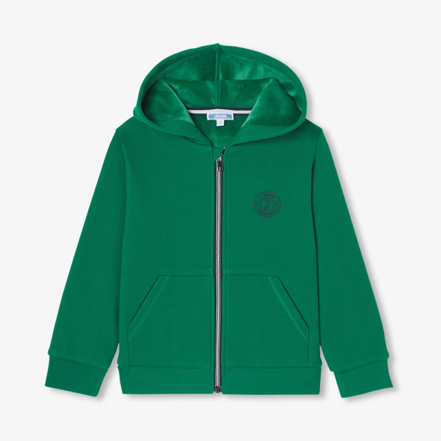 Boy zip-up sweatshirt