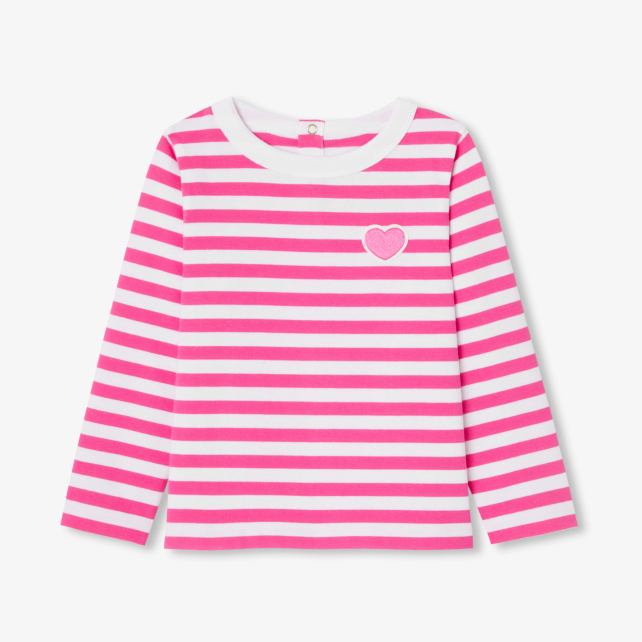 Girl jersey sailor tee