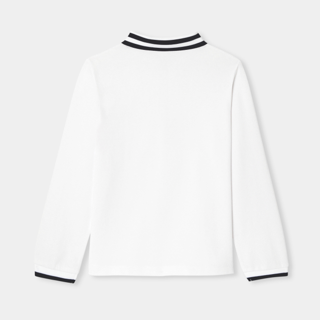 Oğlan üçün pambıq polo köynək