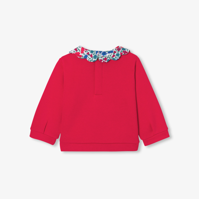 Körpə qız üçün flis sviter