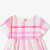 Baby girl checked dress