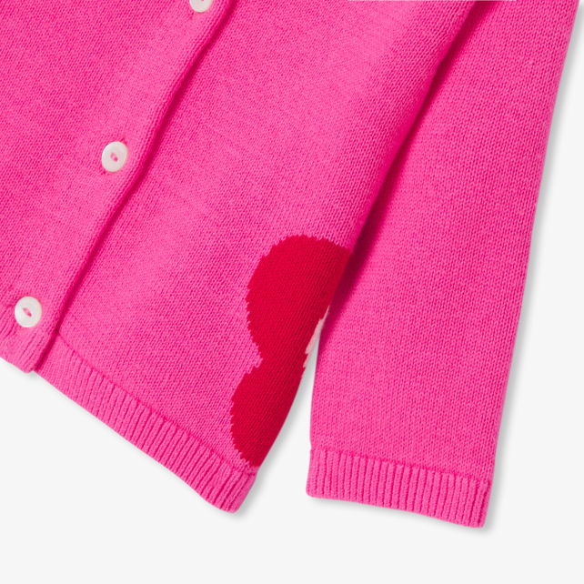 Körpə qız üçün pambıq kardiqan