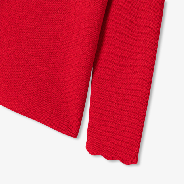 Girl turtleneck sweater