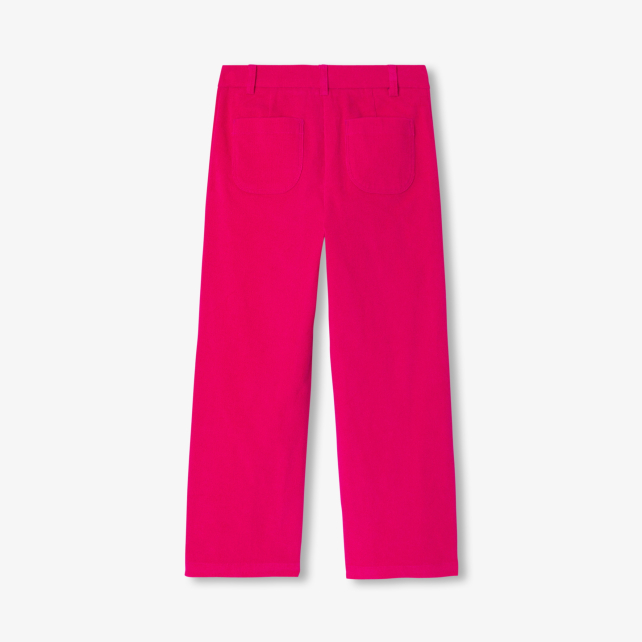 Girl velvet milleraies trousers 