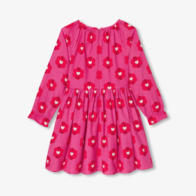 Girl dress in milleraies velvet 