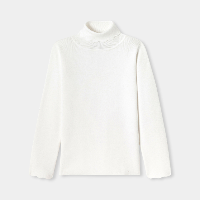 Girl turtleneck sweater