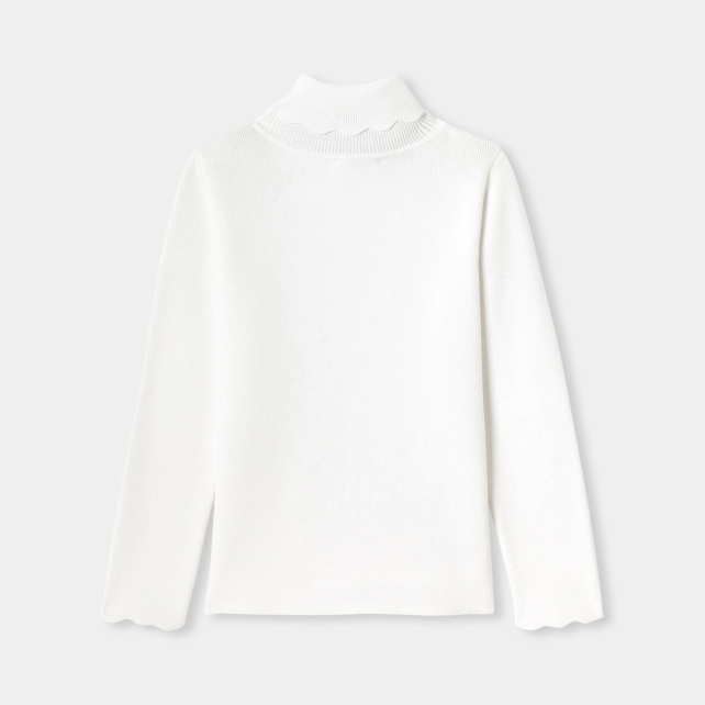 Girl turtleneck sweater