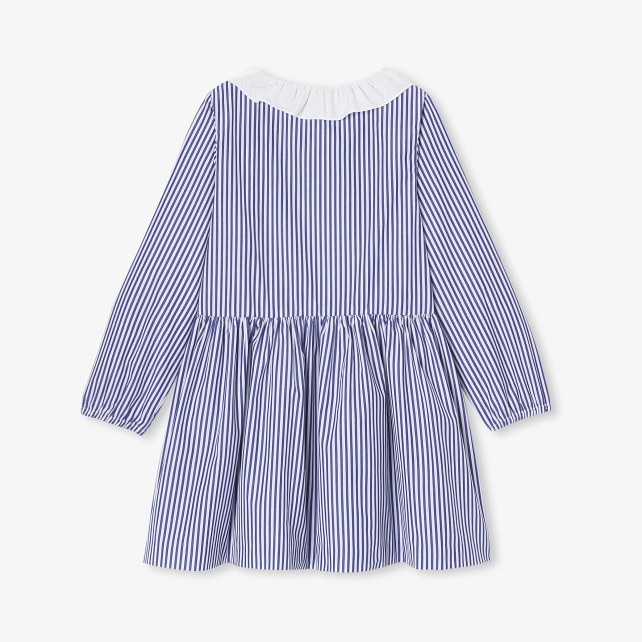 Girl striped apron