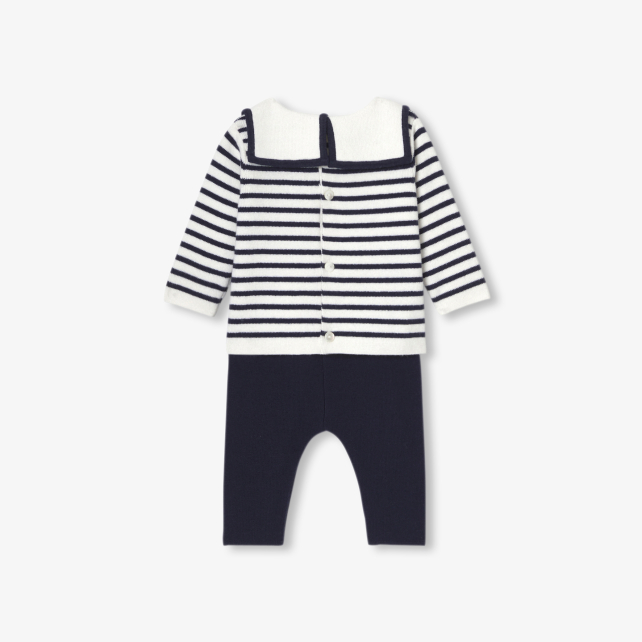 Baby boy knit set