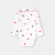 Baby girl bodysuit in cotton interlock