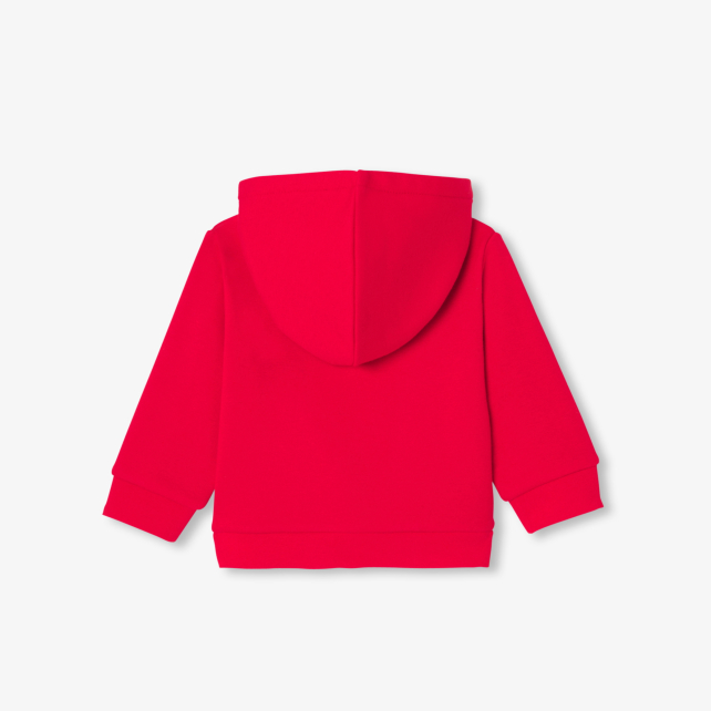 Baby boy fleece zip-up sweatshirt