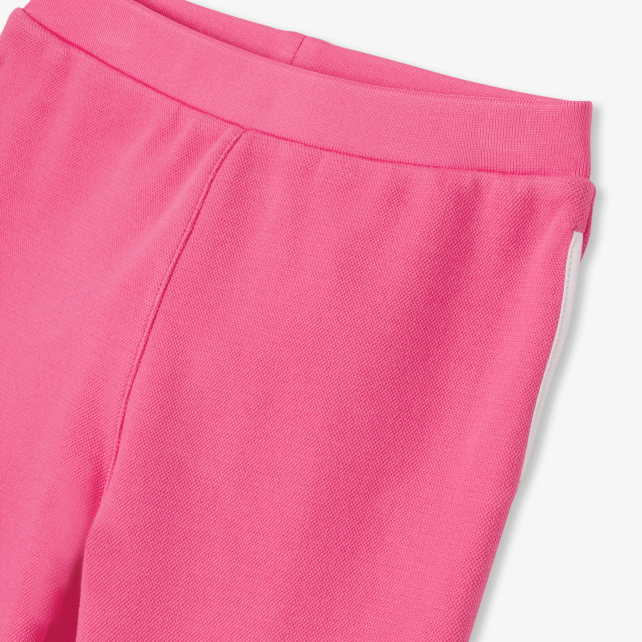 Qız üçün pika trikotajdan idman şalvarı