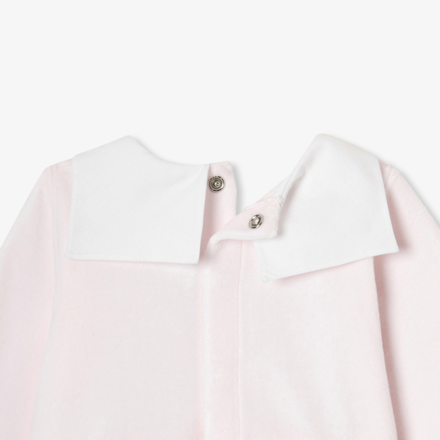 Baby girl velvet pyjamas