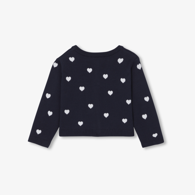 Baby girl cotton cardigan