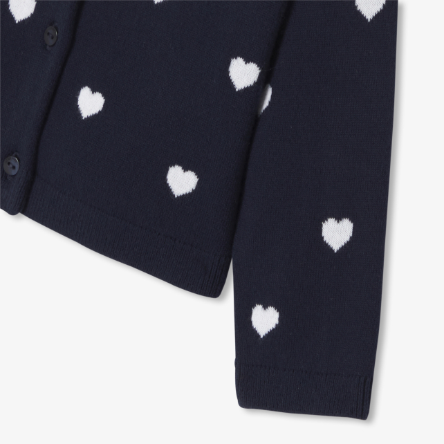 Körpə qız üçün pambıq kardiqan