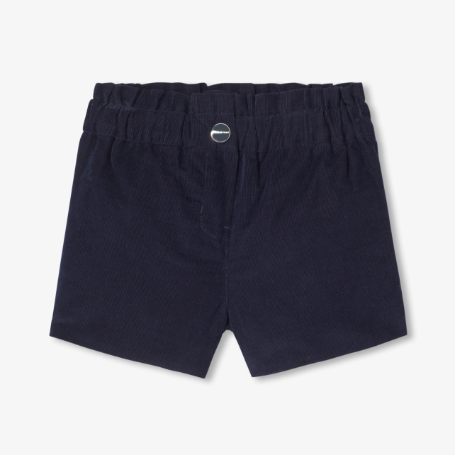 Körpə qız üçün milleraies məxmər şort Körpə qız üçün milleraies məxmər şort