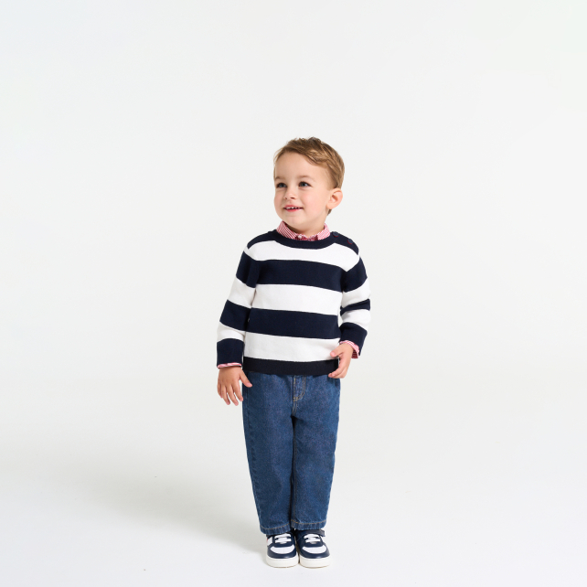 Baby medium wash jeans