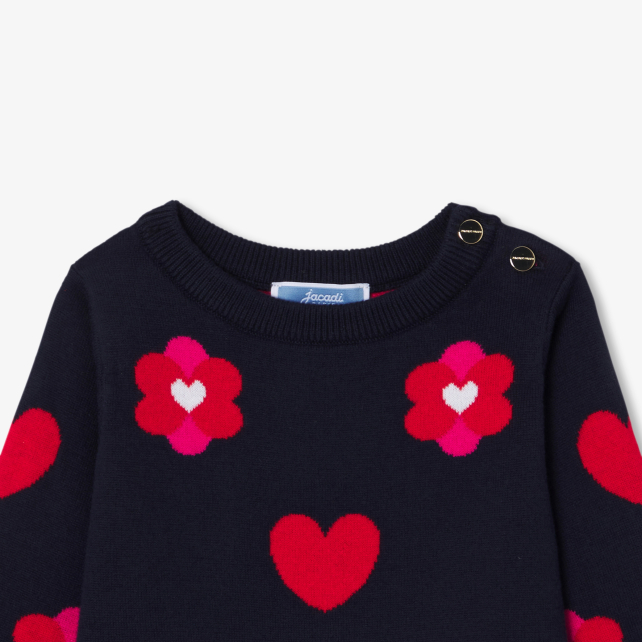 Baby girl knit dress