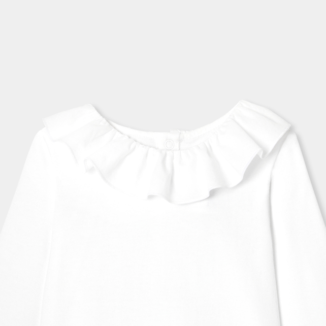 Körpə qız üçün pambıq köynək