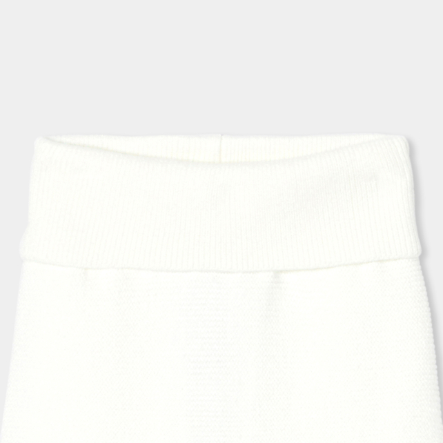 Baby cotton garter-stitch  set