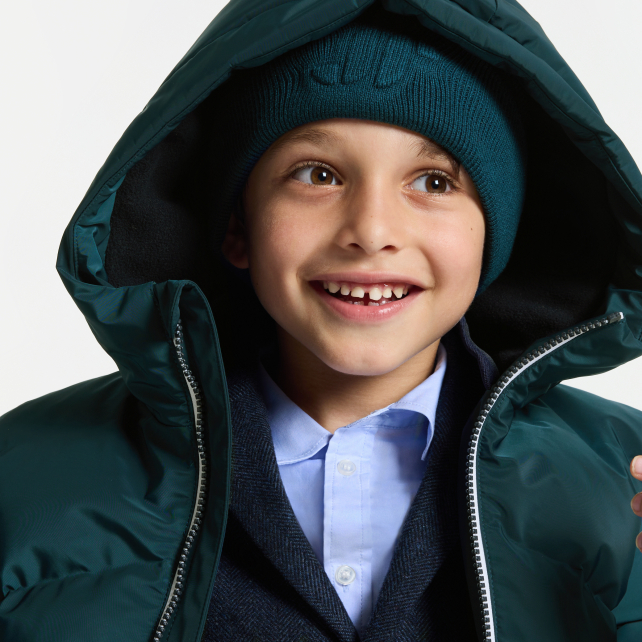 Boy hooded jacket