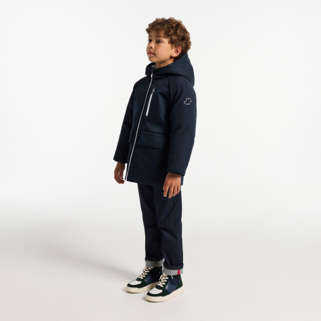 Boy technical parka