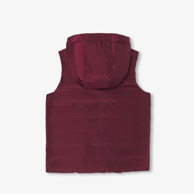 Boy reversible sleeveless down jacket Boy reversible sleeveless down jacket